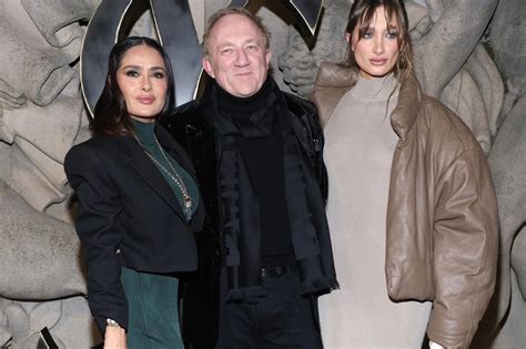 ysl salma hayek bag|Salma Hayek, François Henri Pinault & daughter Mathilde.